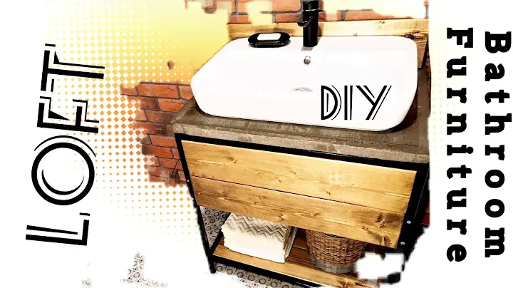 DIY Тумба в стиле LOFT мебель своими руками
